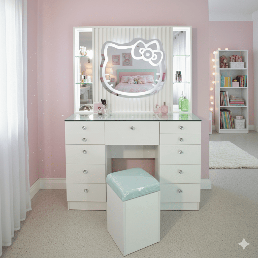 Imagen 2 de Tocador KITTY BLUE GLOW